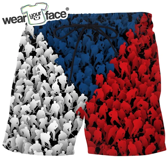 Мужские шорты карго с 3D принтом модные повседневные бермуды Прямая