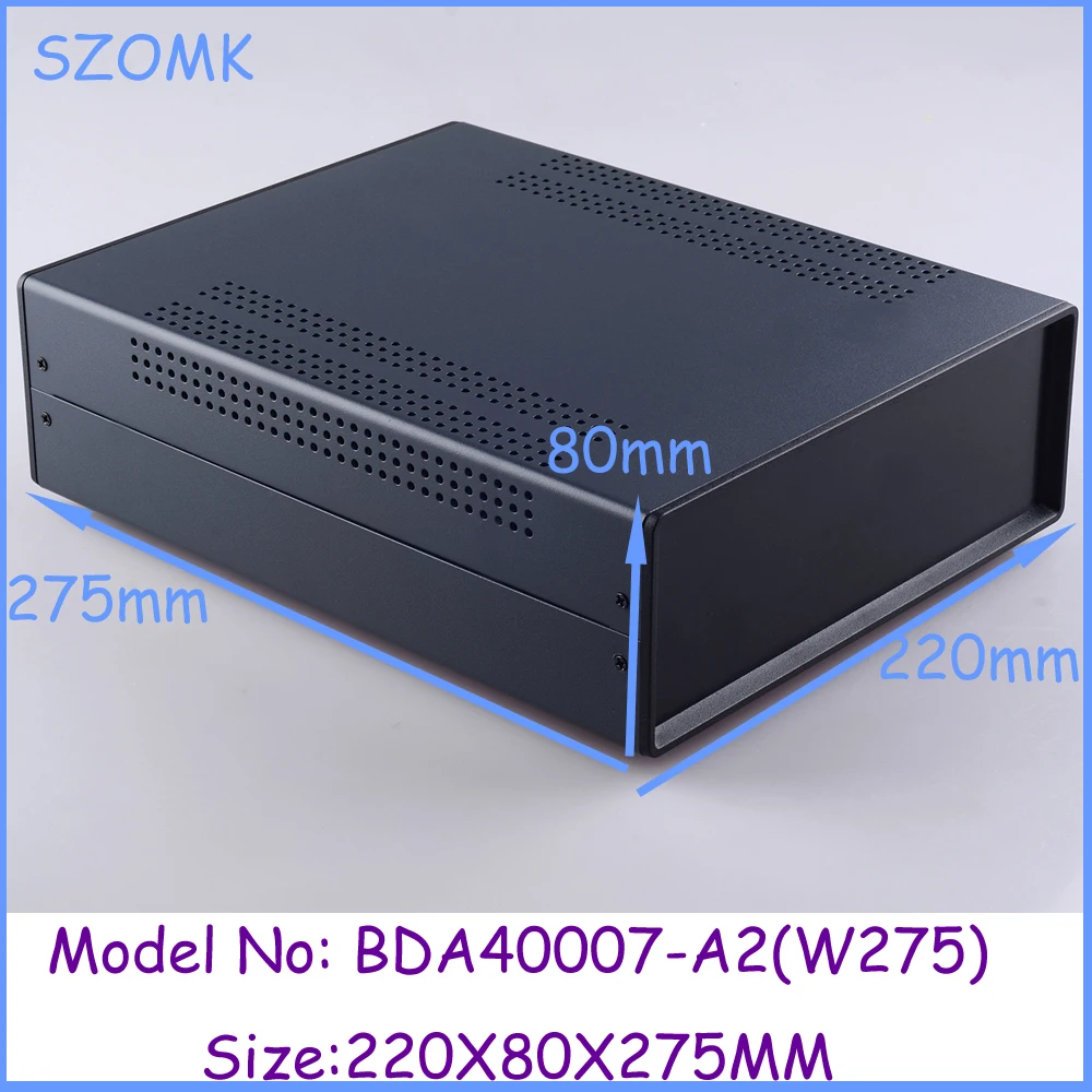 

(1 шт.) 80x220x275 мм промышленный чехол электроника корпус "сделай сам" железный ящик для электроники корпуса электронный металлический ящик