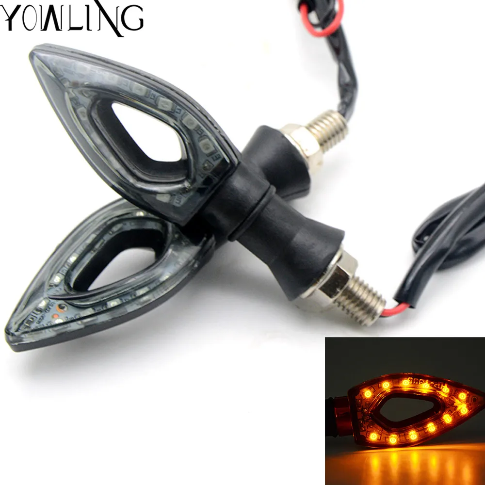 1 пара универсасветодиодный СВЕТОДИОДНЫЕ указатели поворота для мотоцикла RC125 200