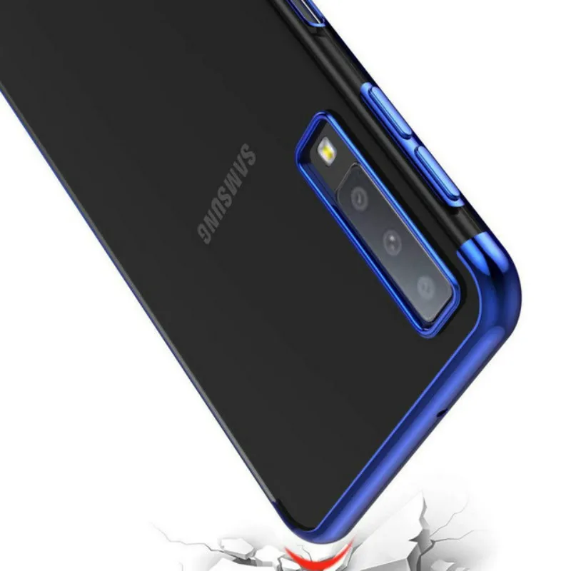 Мягкий чехол из ТПУ с покрытием для samsung galaxy S10 Plus Lite S10E J4 J6 A6 A8 A5 A7 A9 2018 J8 A10 A30 A50 M10 M20 |