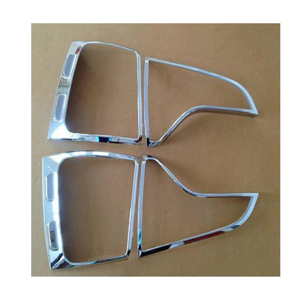 4 шт. хромированные задние фары для Kia Sorento 2013 2014|abs chrome|light trimlamp frame |