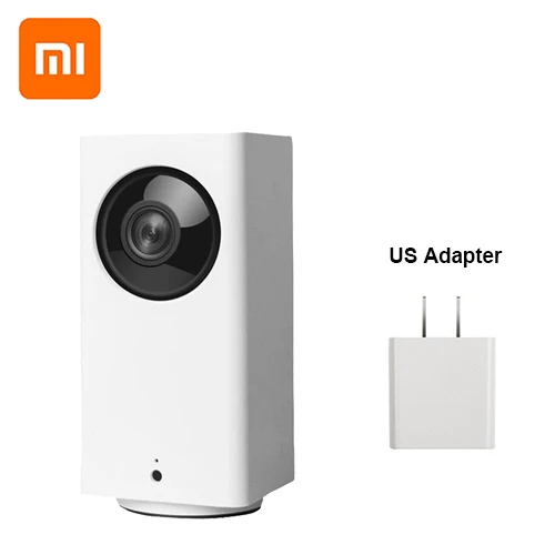 Origonal US Adapter Xiao mi jia IP камера Dafang умный монитор 110 градусов 1080p HD интеллектуальная безопасность Wi-Fi ночное видение для mi Home App - Цветной: Origonal US Adapter