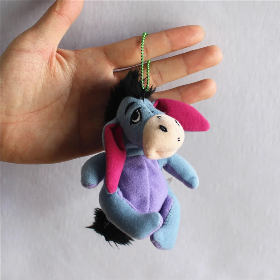12 шт 10 см Eeyore плюшевый Ослик кулон мягкие игрушки для букетов Мини милый ИА