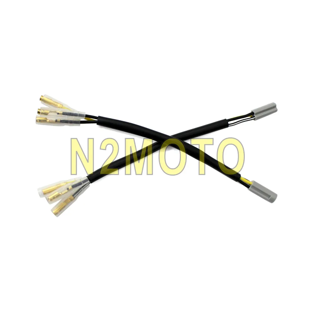 2 шт. адаптер для сигнала поворота мотоцикла Yamaha FZ6 FZ600 FZ6R|plug f|plug connectorplug 3 pin |