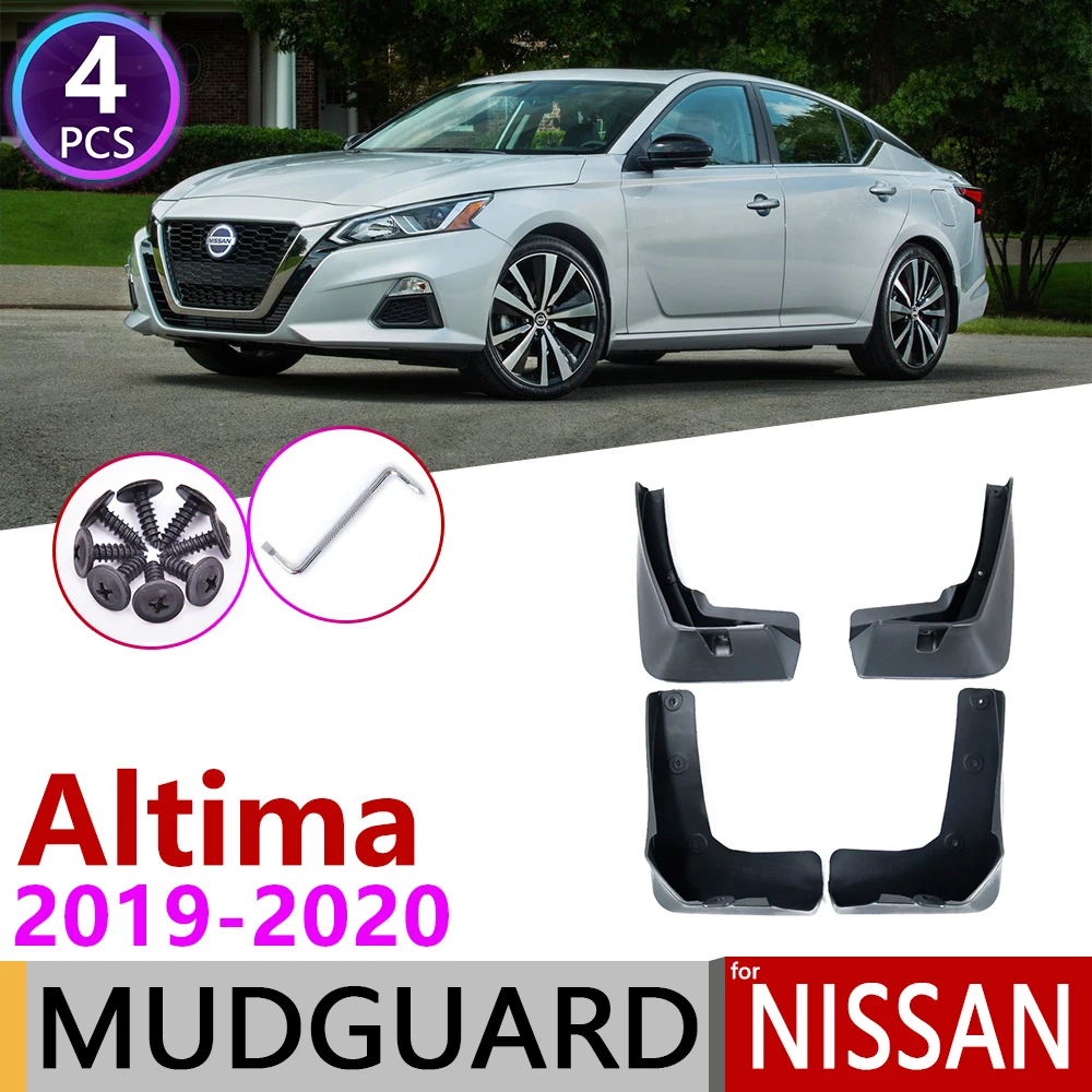4 шт. переднее заднее крыло автомобиля для Nissan Altima L34 2019 2020 6th 6 щитки Брызговики