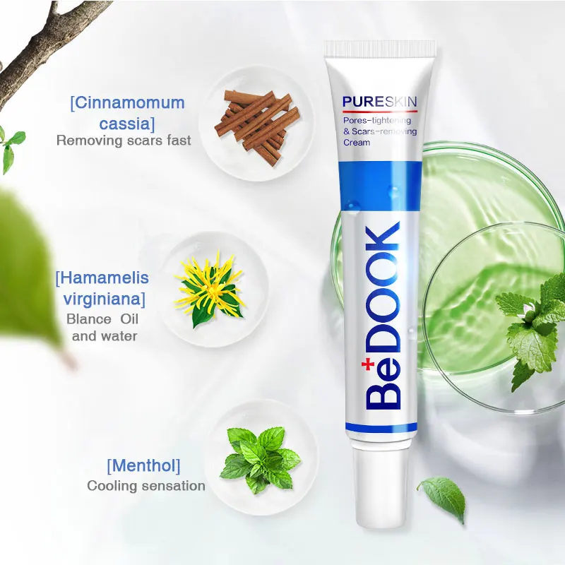BEDOOK чистая кожа поры затягивания и шрамы кремы Acne лечения акне рубцов удаление