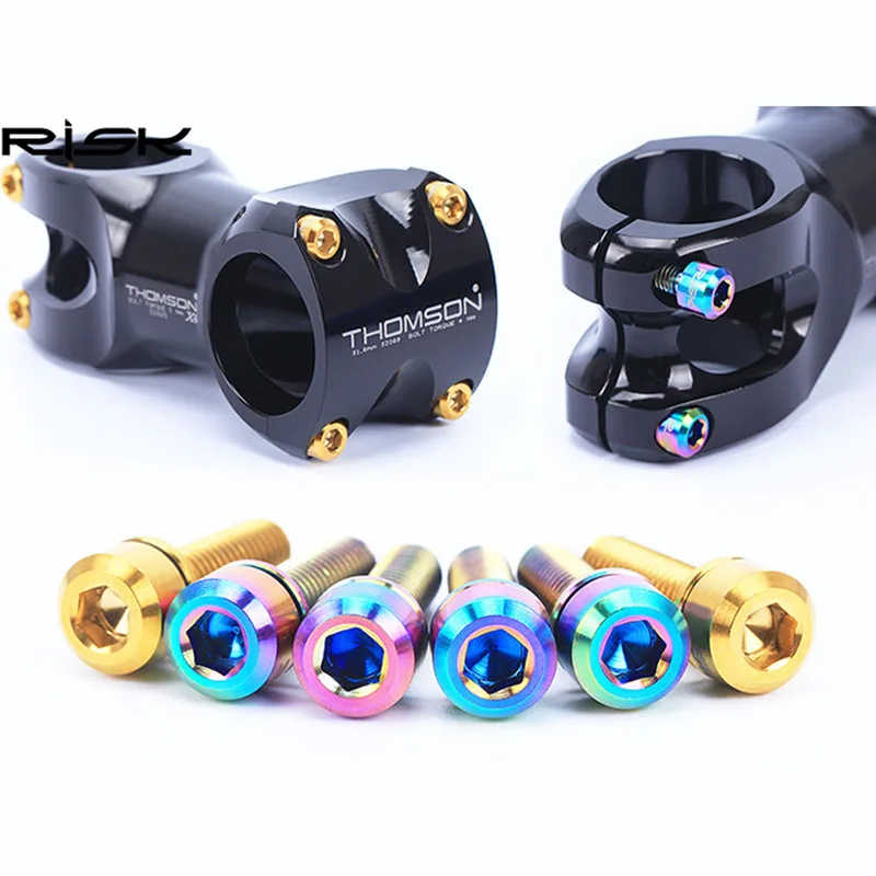 Зажим стойки сиденья велосипеда винт горный велосипед болты из титанового