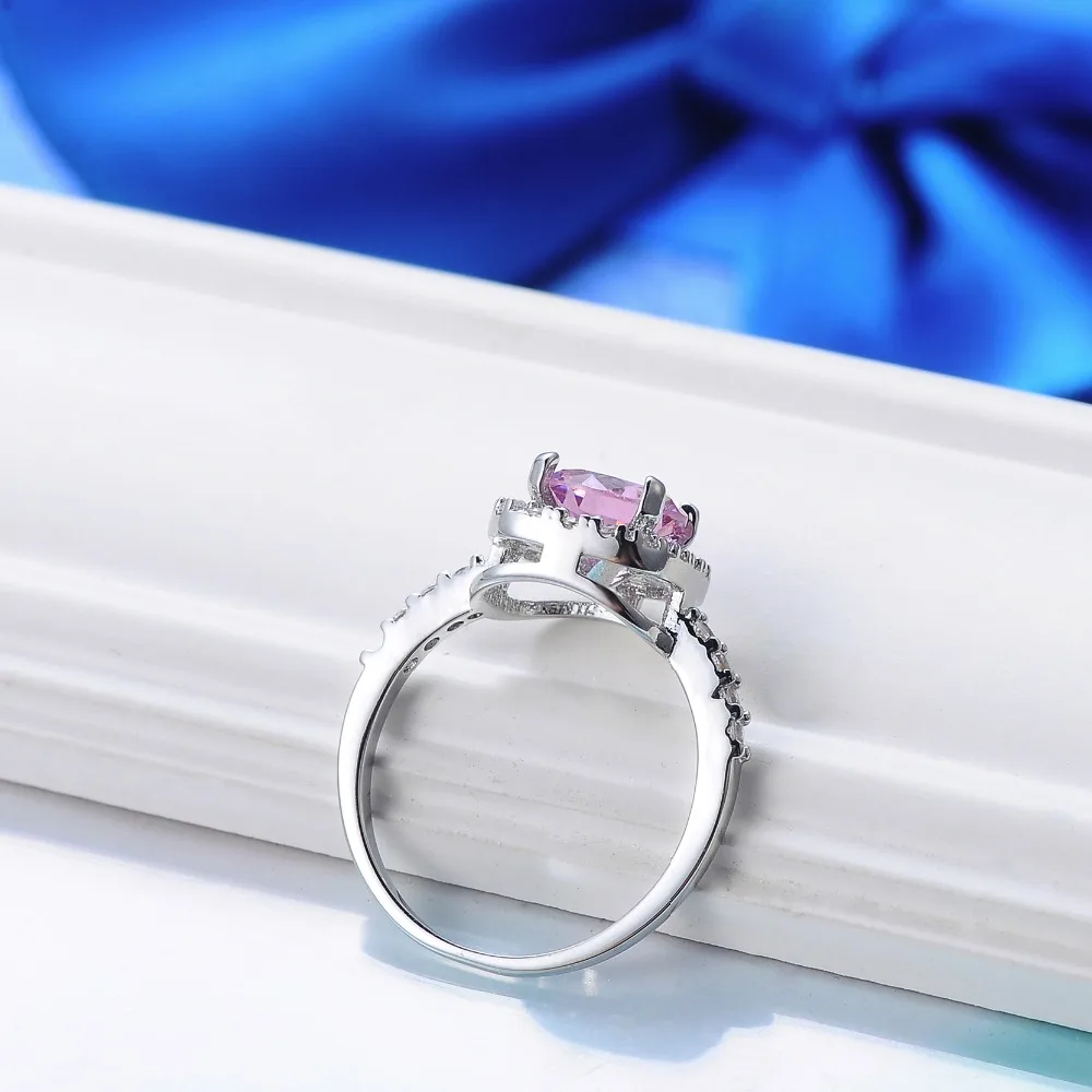 14 цветов Модные посеребренные кольца ювелирные изделия кубический циркон для