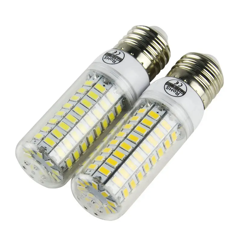 B22 Bombillas Светодиодная лампа E27 SMD 5730 Lamparas E26 24 120LED лампада E14 110V 220V ампулы свеча Luz|lamp