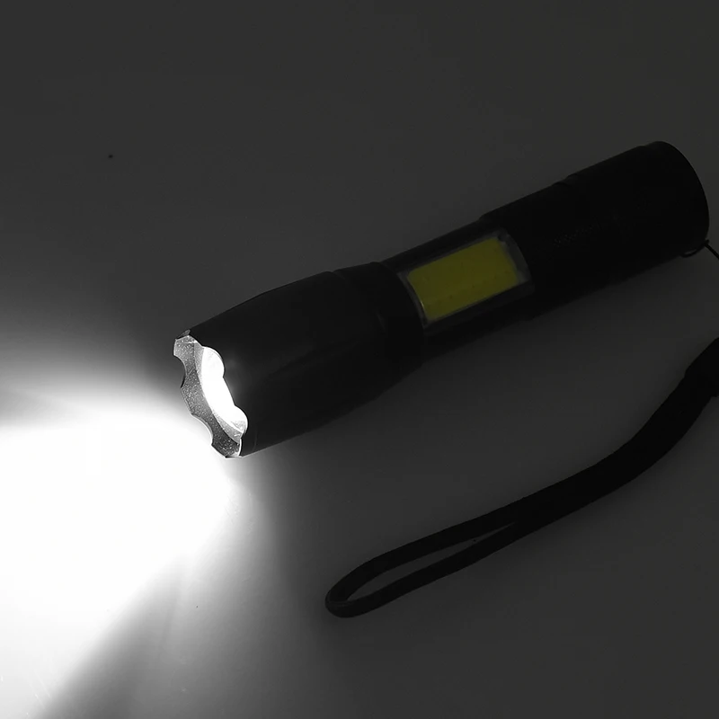 z20 litwod 5pcs Micro USB rechargeable LED Flashlight torch XML T6 COB 5000LM Torch light lantern 4 Modes Zoomable for Camping | Лампы и