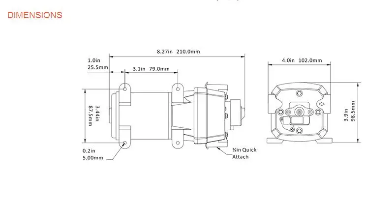Одобренный CE самовсасывающий водяной насос лодочный распылитель 12 В постоянного