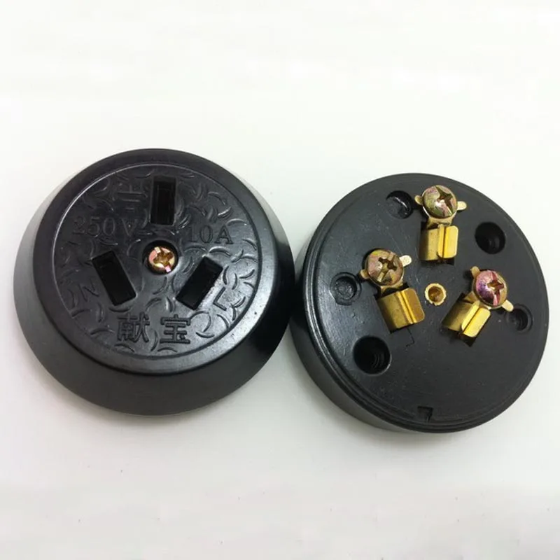 10 шт. ретро настенные Настенные переключатели электрической розетки