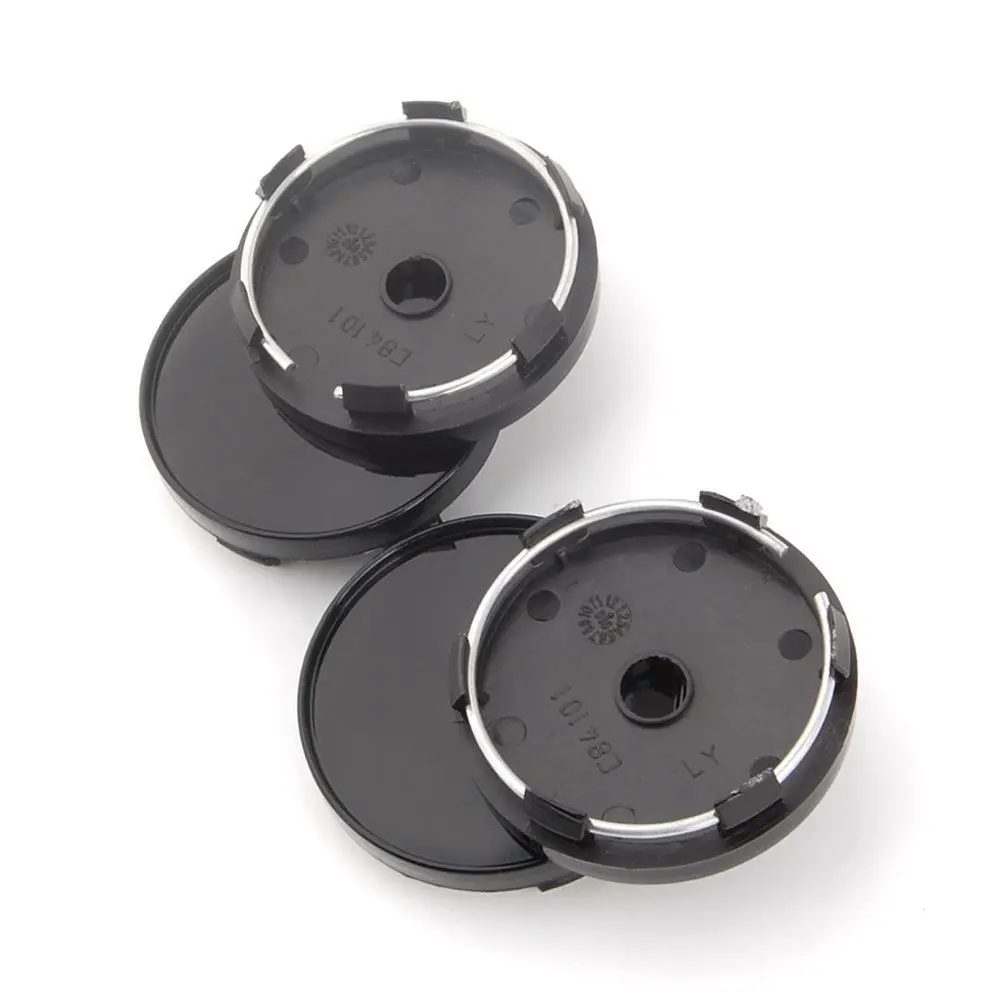 Колпачок ступицы профессиональный черный Диаметр Автомобильный Центральный колпачок обод ступицы Универсальный 4 шт. 60 мм SUV новейший высокое качество