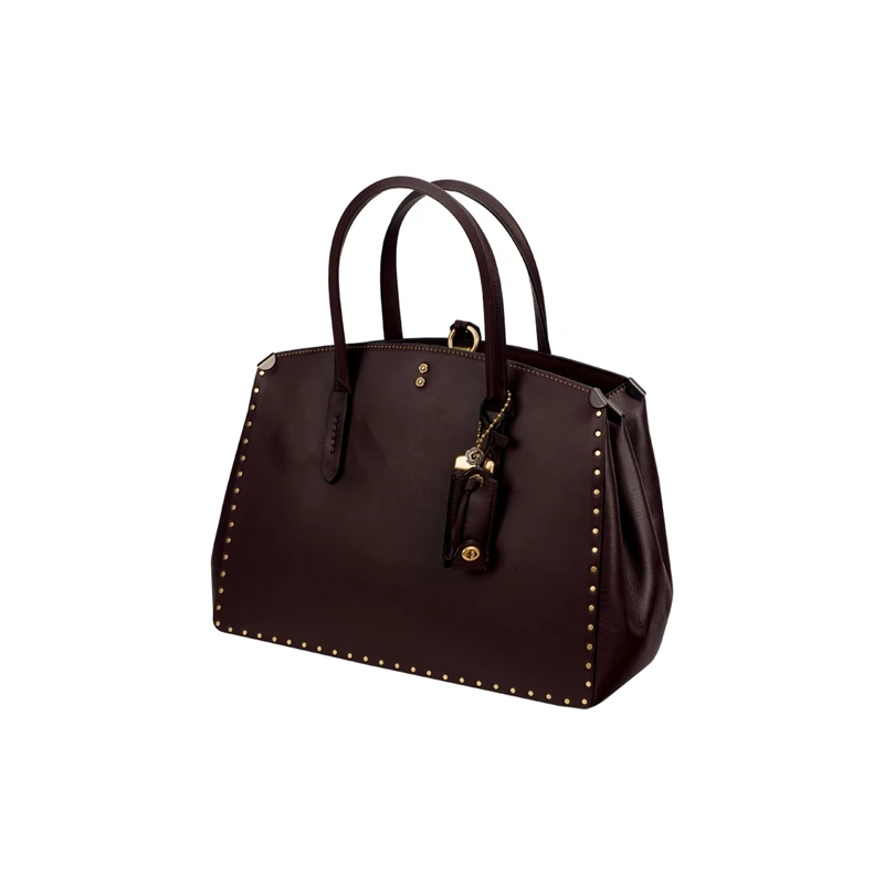 Сумка CARRYALL с заклепками 31932 COACH HEATHER