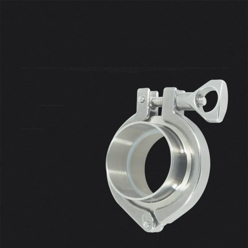 OD 19 мм 3/4 &quotсанитарный сварочный наконечник + 1 5&quot тройной зажим Клевер 5 &quotPTFE