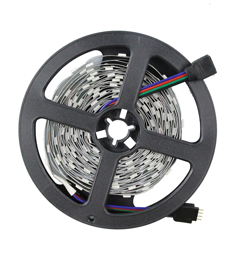 12 В SMD 5050 5 м/лот м 150LED не Водонепроницаемые гибкие свет белый/теплый белый/красный/