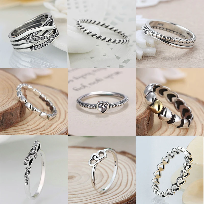 Женское кольцо серебряного цвета с фианитом|finger ring|brand ringring brand |