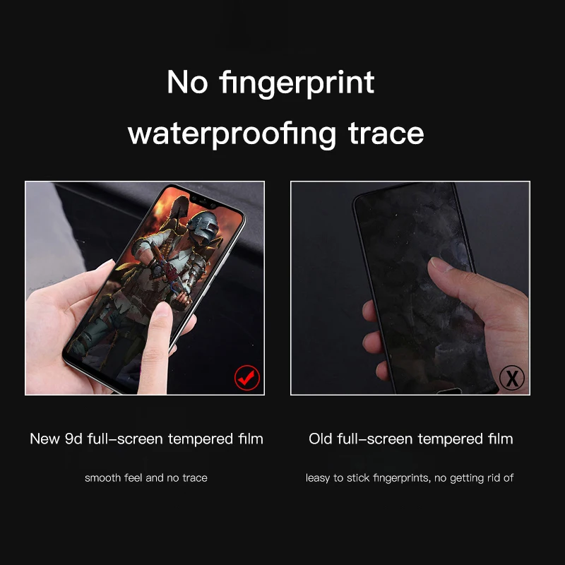Yagoo оригинальный закаленное стекло для Xiaomi Mi 8 Lite глобальная версия бронированный