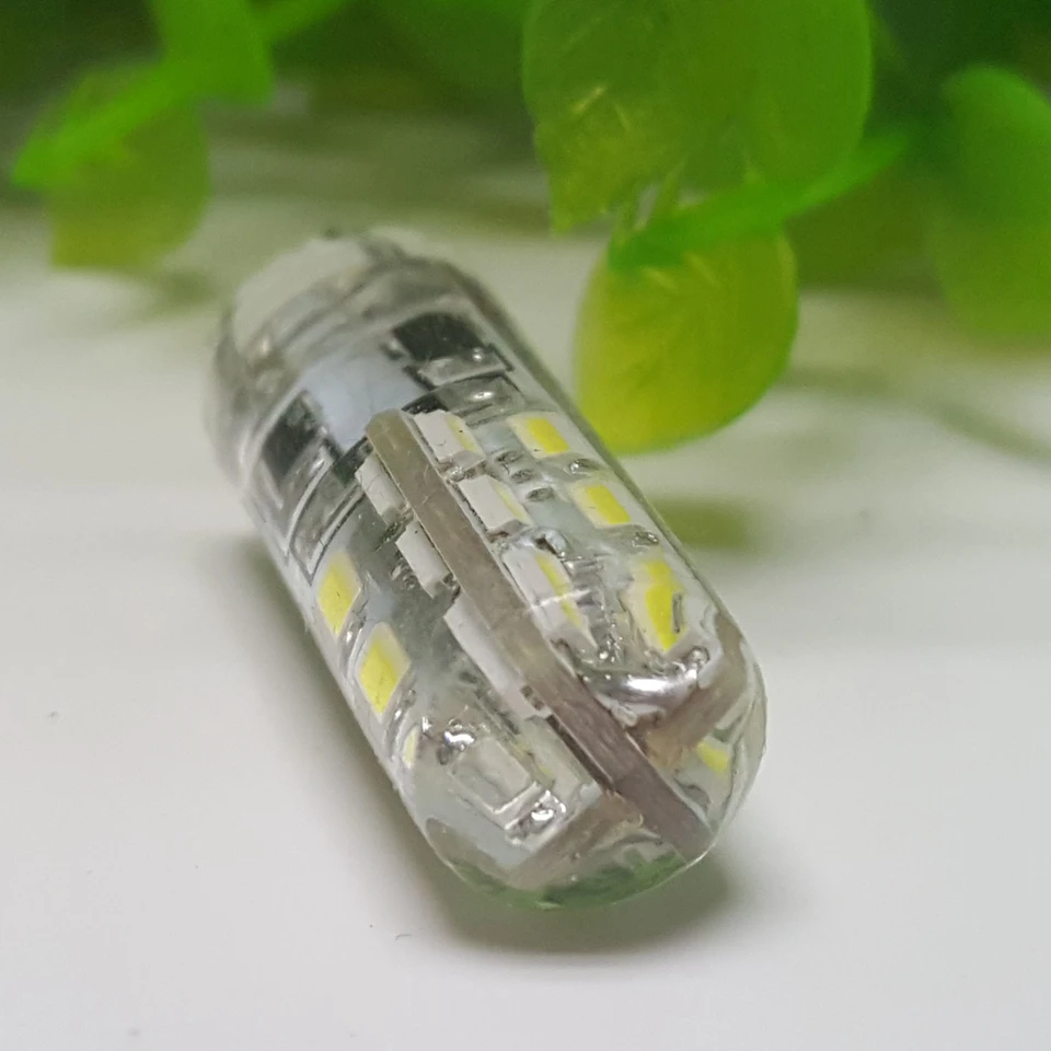 LINYEE G4 Светодиодная лампа DC12V мини светодиодная 3014SMD 24 светодиода AC220V 360 градусов