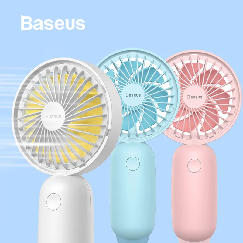 Baseus Мини Портативный usb вентилятор удобный мини охладитель воздуха с