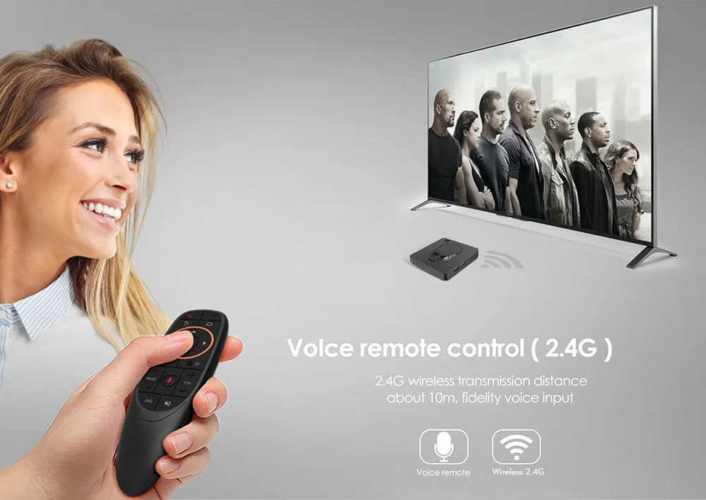 Beelink GT King tv Box Android 9,0 Amlogic S922X шестиядерный G52 MP6 графика 4 Гб LPDDR4 64 Гб rom 5,8G WiFi Bluetooth 4,1 4K 75 Гц