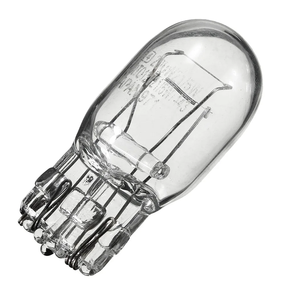2 шт. DRL T20 7443 7440 W21/5 Вт галогенная лампа ясно Стекло днем ходовые огни поворотов