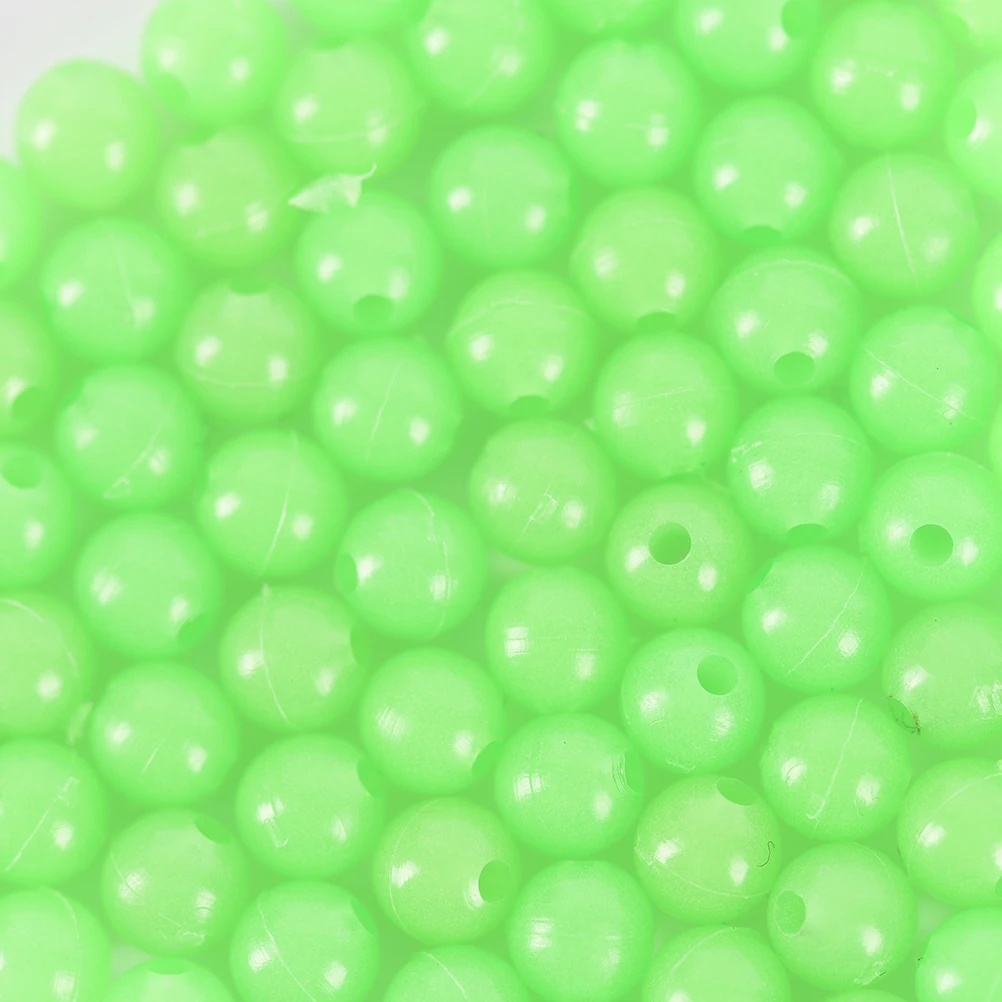 100 шт. 5 мм светящиеся шарики круглые плавающие затвор свет для морской рыбалки