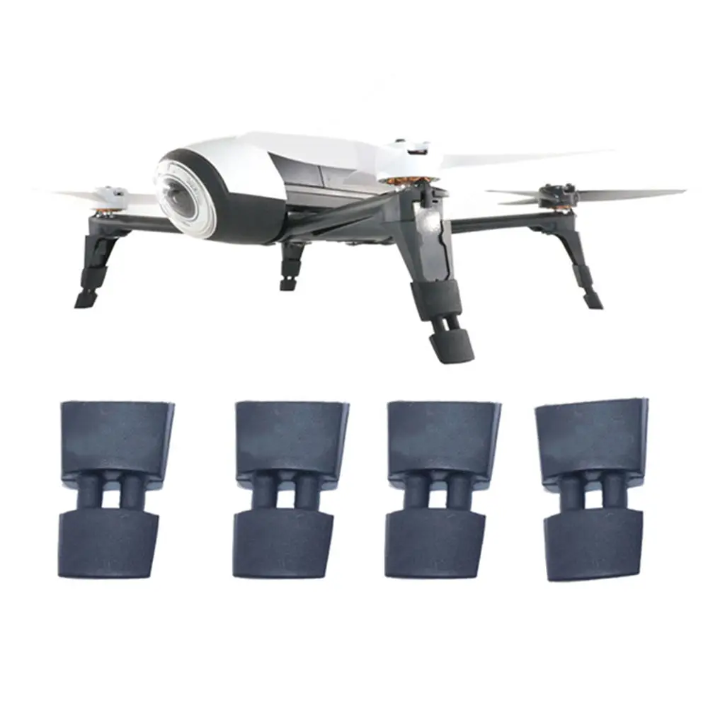 4 шт. амортизирующая резиновая посадочная шестерня расширитель высоты части для