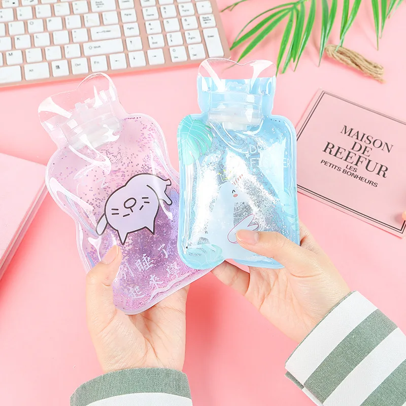 1 шт. Творческий зыбучие пески pp/PVC прозрачный горячий бутылка для воды в