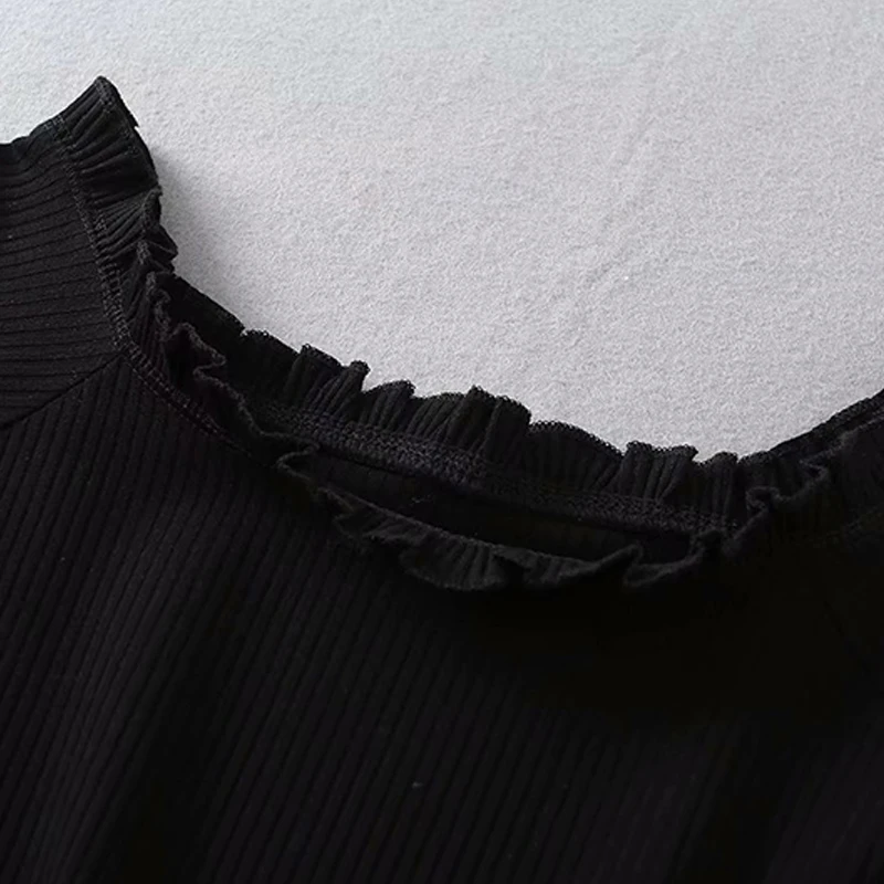 GOPLUS 2019 летняя пикантная обувь со складками с открытыми плечами Боди женские