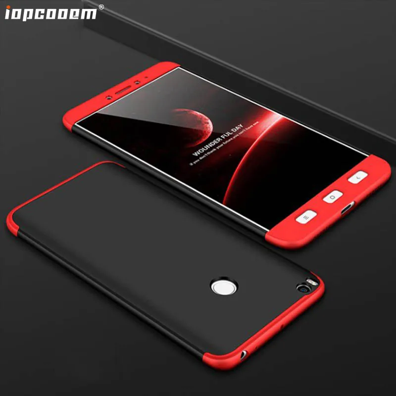 

For Xiaomi MI MAX 2 Case Coque 360 Full Protection Anti-knock 3 In 1 For Xiaomi MAX 2 Hard Slim Phone Back Cover 6.44 inch