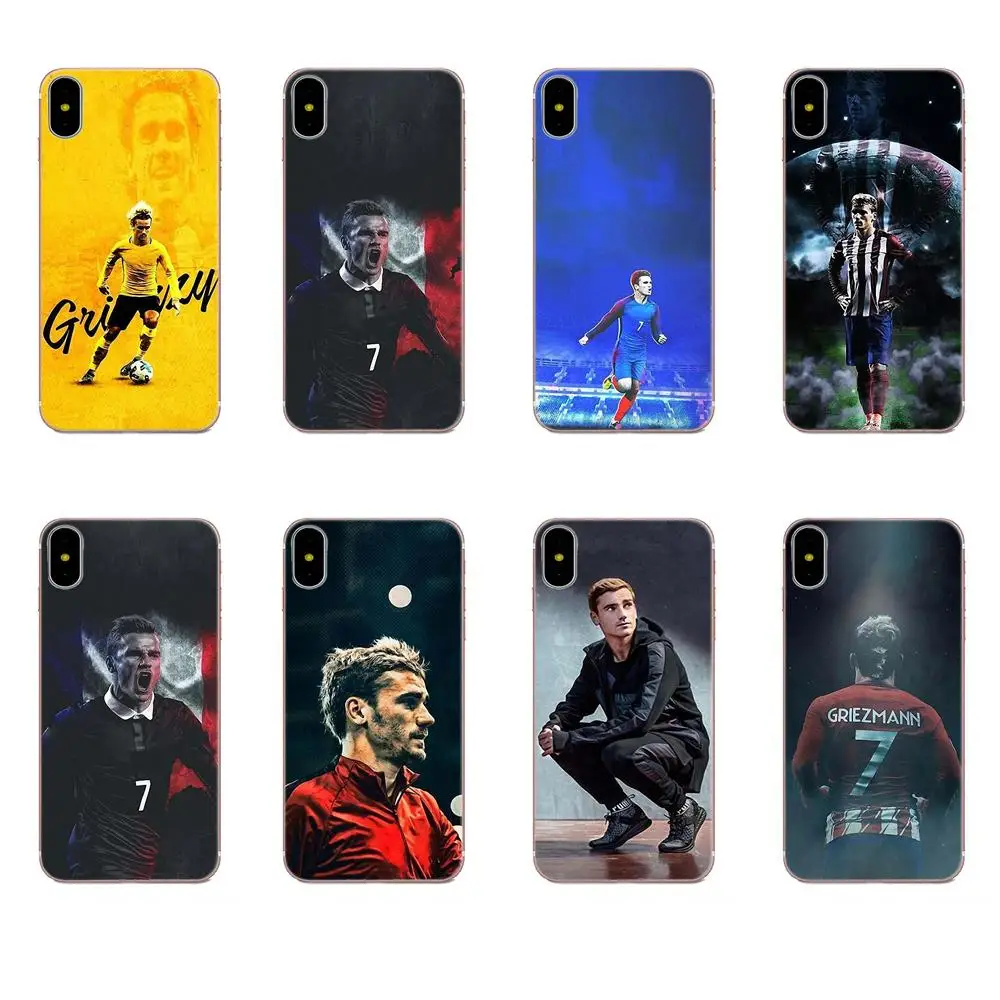 Классный чехол накладка из термополиуретана Antoine Griezmann для Galaxy Alpha Core Note 2 3 4 S2 A10 A20