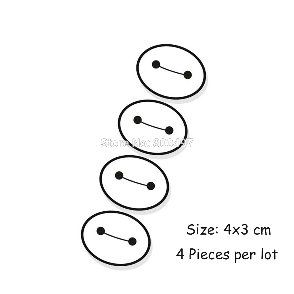 

40 x Funny Cartoon Big Hero 6 Baymax Car Stickers Car Body Decal for Toyota Ford Chevrolet Volkswagen Honda Hyundai Kia Lada