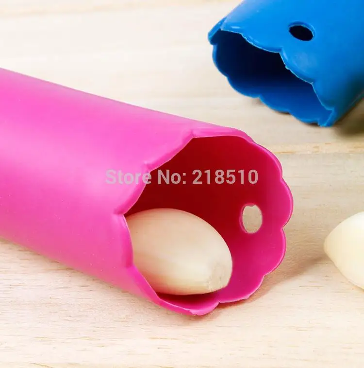 New Arrival Magic Silicone Garlic Peeler Peel Easy Kitchen Tool Color Random |