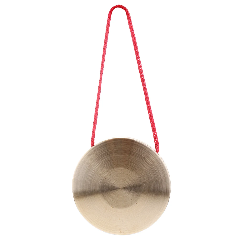 Миниатюрные тарелки для детей Wind Gong с Красной веревкой Детские Музыкальные