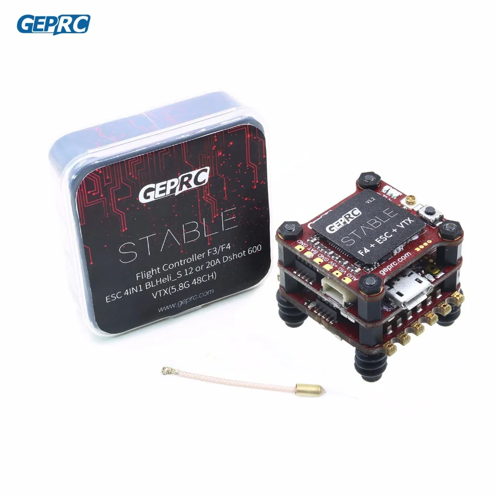 GEPRC Stable F4 Mini Tower FPV betaflight BLHELI S 12A ESC VTX 48CH off/25/100/200mw|vtx|vtx fpv |