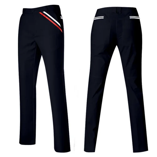 Новые мужские штаны PGM Golf осенняя одежда высокоэластичные брюки быстросохнущие тонкие брюки плюс размер XXS 3XL 98% полиэстер - Цвет: navy