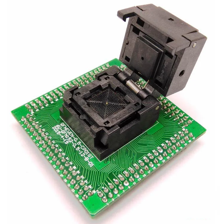 Адаптер программирования QFN 72 раскладушка для dip flash Test socket Chip размер 10*10 IC550-0724-018-G