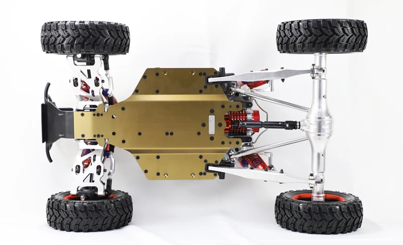 FIDdragon HammerVoltz Версия 8S 1/5 4WD электрический грузовик с запасным колесом