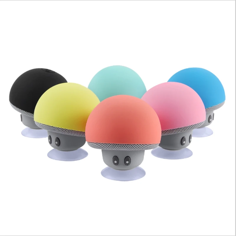 Мини-Колонка в форме гриба беспроводной Bluetooth 4 1 динамик с микрофоном портативный