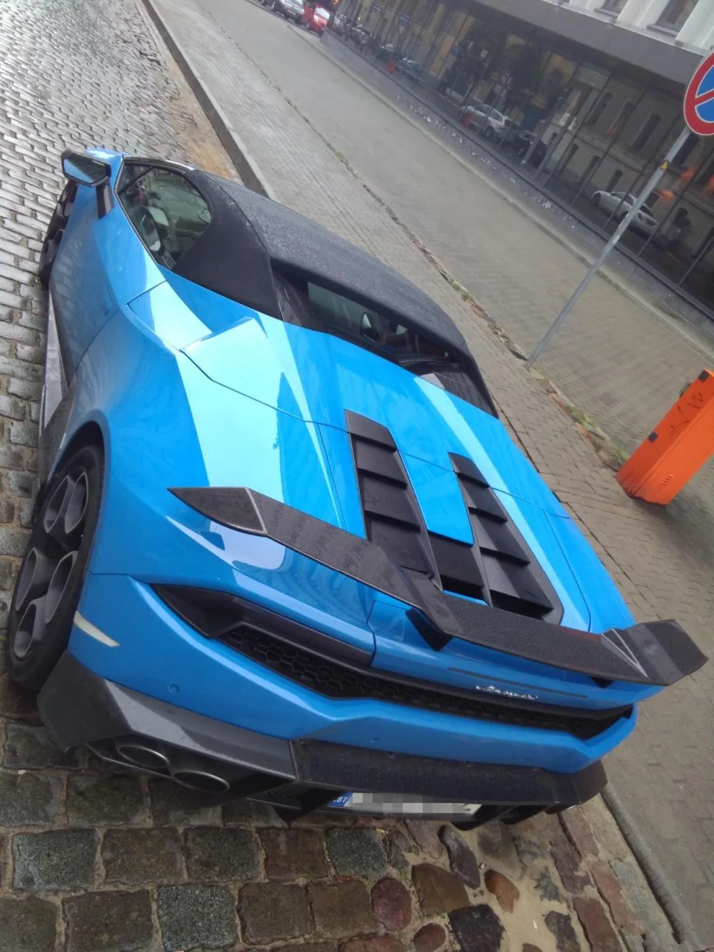 Huracan LP610/Mansory Стайлинг углеродного волокна задний спойлер GT Крыло для Lamborghini Lp610 4