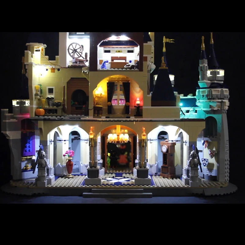 Светильник ка для Lego 71040 креативный город Золушка Замок принцессы совместимые с