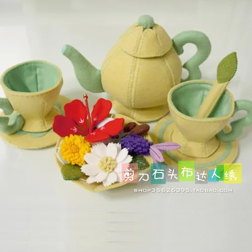 Домашний игрушки корзина для фруктов из фетра КИТ нетканом полотне ремесла
