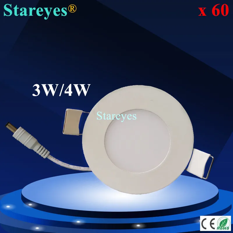 Бесплатная доставка 60 шт. Φ 3W 4W лампочка 55 smd прожекторная лампа светильник