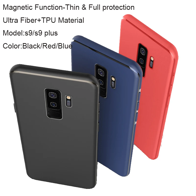 Магнитный автомобильный чехол-держатель для samsung Galaxy S10 S10e S10 Plus, силиконовый чехол из ТПУ на магните для samsung S9/s9 plus и металлическая пластина