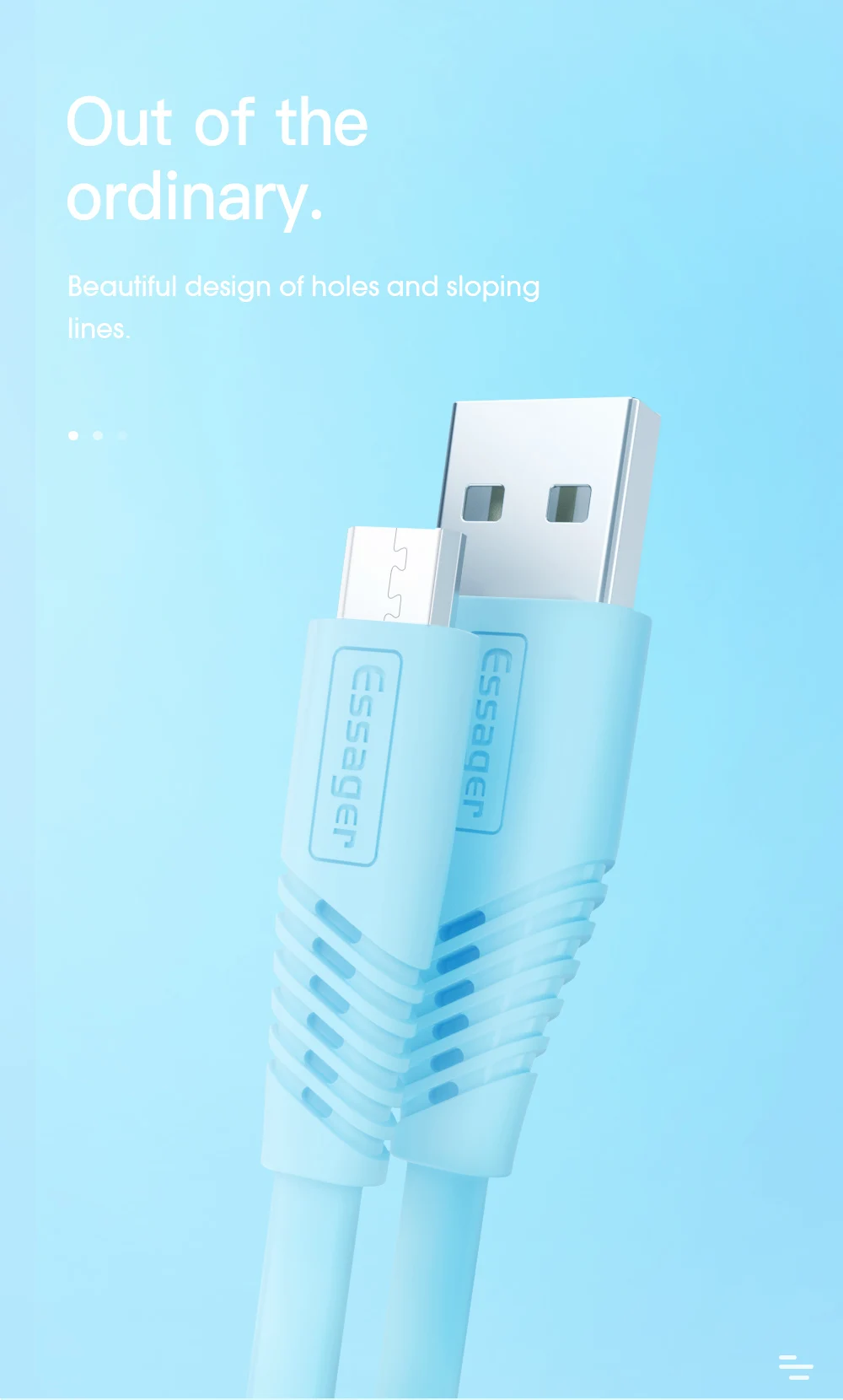 Плоский Micro USB кабель Essager для Xiaomi Redmi samsung 2.4A Быстрая зарядка USB кабель для зарядного устройства для передачи данных кабели для мобильных телефонов Android
