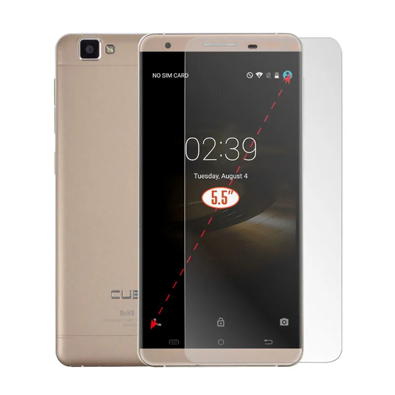 New 0.26mm Screen Protection Tempered Glass Film Cubot x16 x17 Screen Protector Cover Cubot X9 9H Hardness