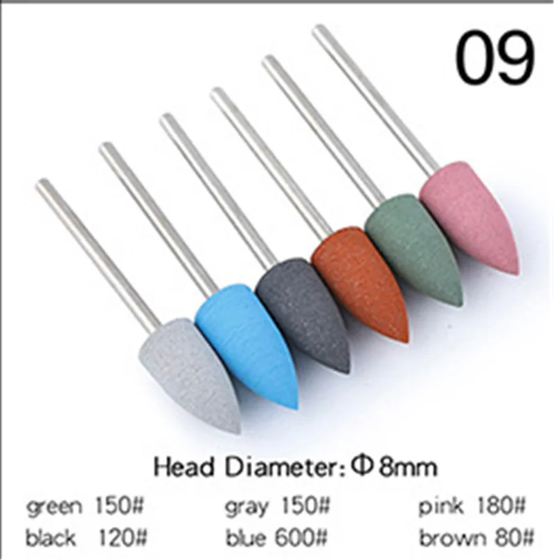 SC0540-9 Professional Apparatus For Manicure Machine Electric Nail Drill Bits Set Cutters For Manicure Tools Nail Art Nail Drill Machine - Цвет: SC0540-9