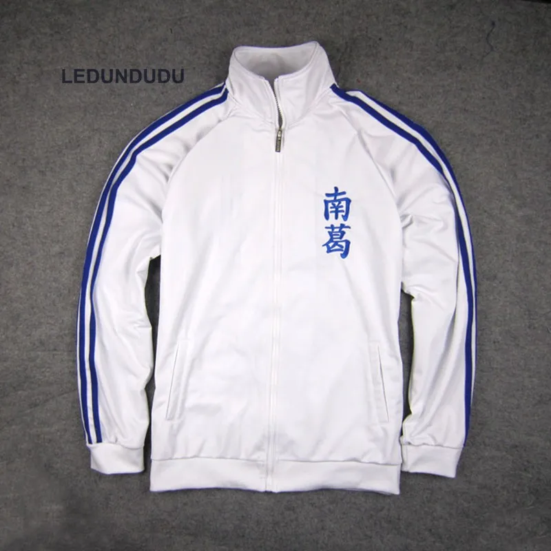Японии аниме Captain Tsubasa пальто озоре Tsubasa Джерси № 10 Куртки Костюмы для косплея Kojiro Хьюга Толстовка Jun мишуги Форма Топы