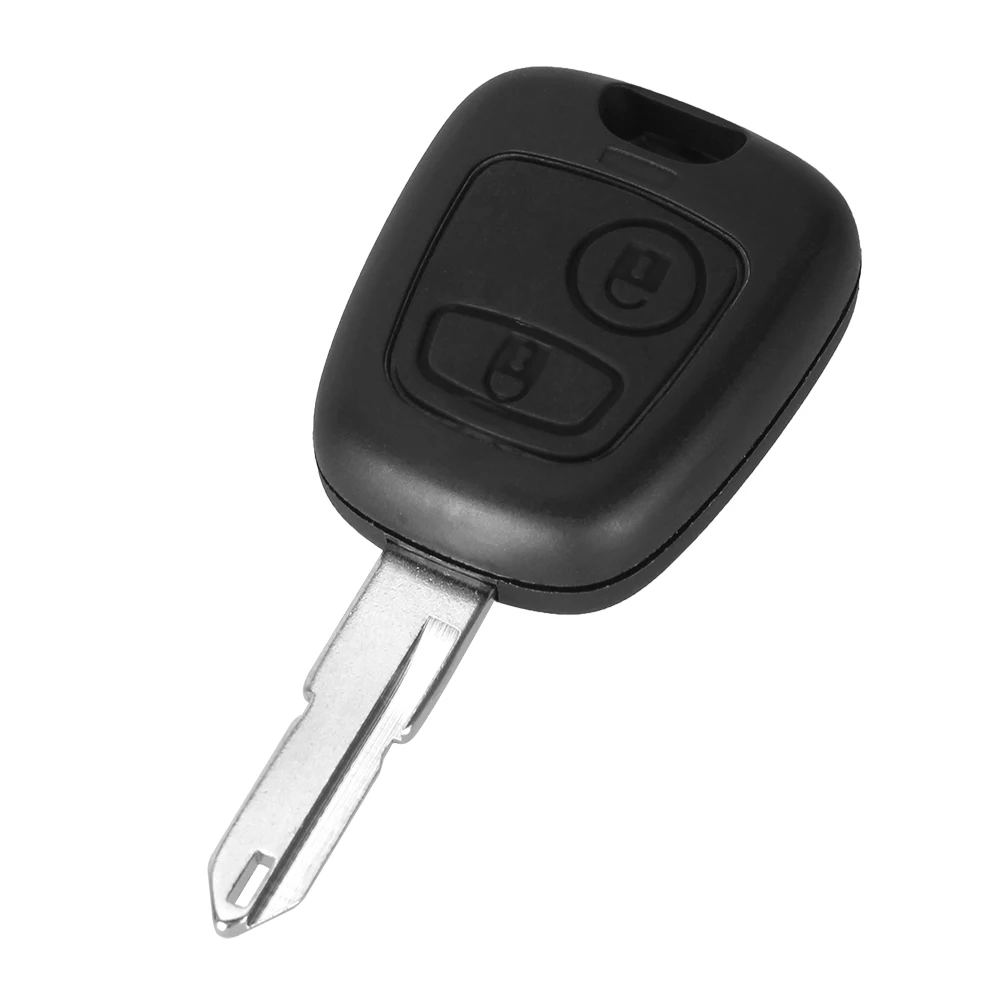 DANDKEY 2 кнопки Замена ключа автомобиля корпус пустой для Citroen PARTNER HU83/VA2/NE73/SX9 лезвие